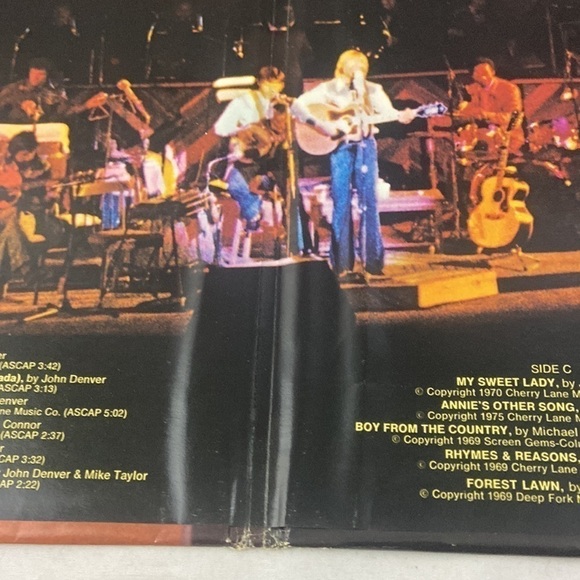 An Evening With John Denver RCA Records Vinyl Record LP - Picture 4 of 10
